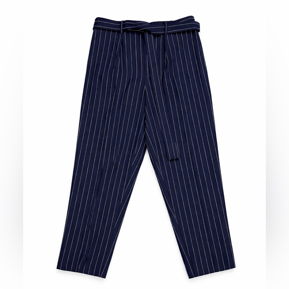 Polo Ralph Lauren Navy Pinstripe ‎ Dress Pants size 12 women’s